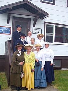 Period costumed guides